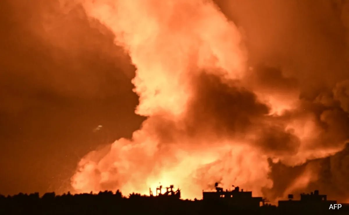 Cut Gaza Strip Into Two, Says Israel Amid 'Significant Strikes'